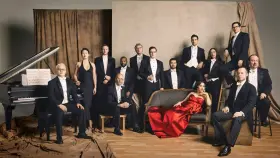 Artwork for Pink Martini at Ruth Finley Person Theater